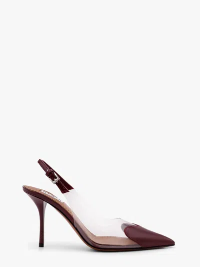 Alaïa Le Coeur 55 Patent Leather Slingback Pumps In Multi