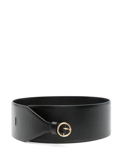 Alaïa Leather Belt In Black