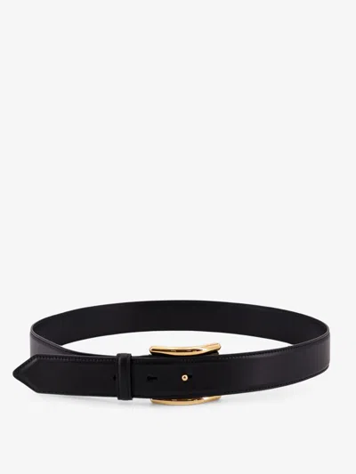 Alaïa Leather Belt In Black