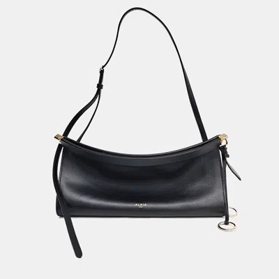 Pre-owned Alaïa Leather Black Le Click East West Shoulder Bag Medium