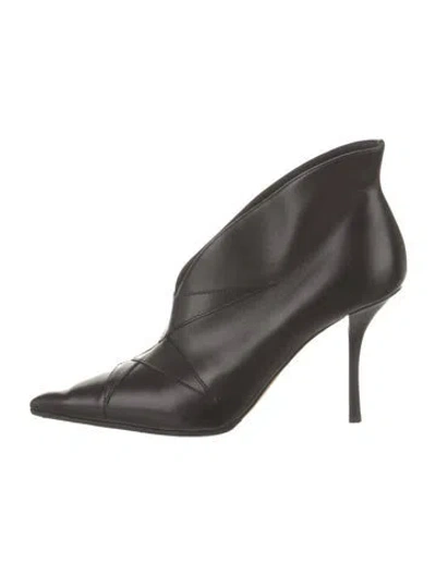 Pre-owned Alaïa Leather Boots In Black