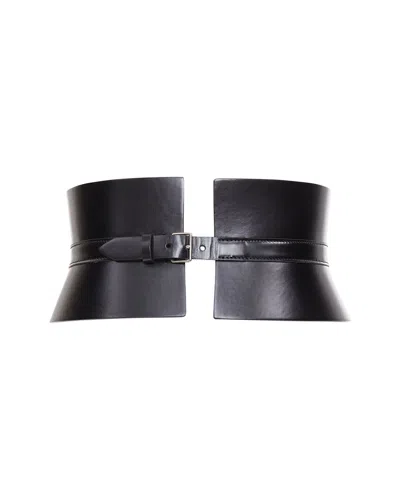Pre-owned Alaïa Leather Corset Cinch Belt (authentic Pre-loved)