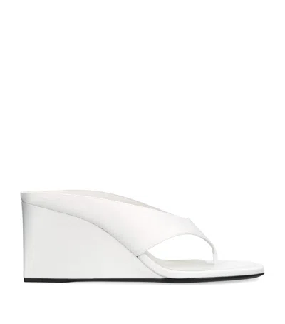 Alaïa Mule Infradito In White