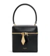 ALAÏA LEATHER CUBE VANITY BAG