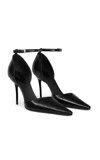 Alaïa Leather D'orsay Pumps In Black