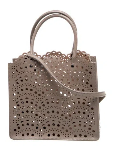Pre-owned Alaïa Leather Garance In Multi