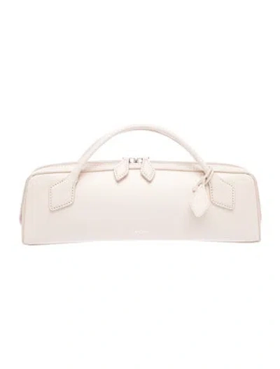 Pre-owned Alaïa Leather Le Teckel Bag Medium In Pink