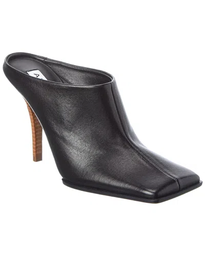 Alaïa Leather Mule In Black