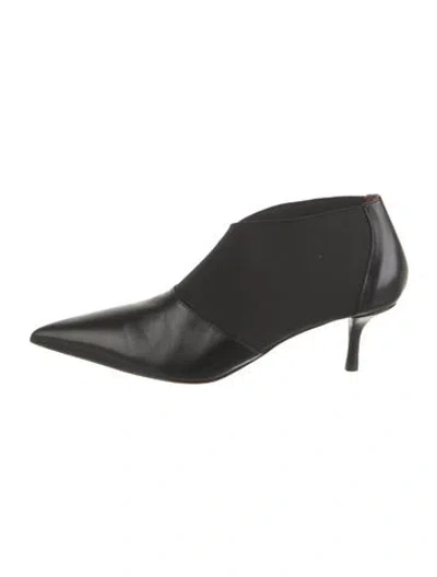 Pre-owned Alaïa Leather Mules In Black