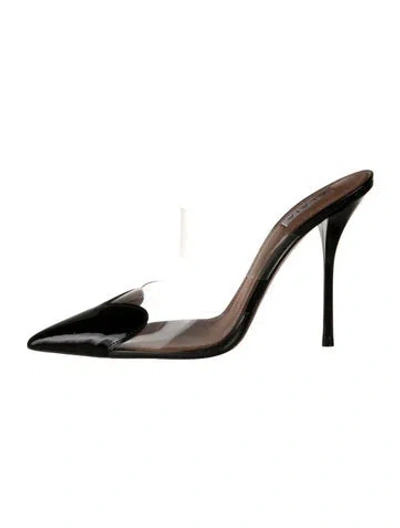 Pre-owned Alaïa Leather Mules In Multi