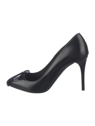 Pre-owned Alaïa Leather Pumps W/ Tags In Black