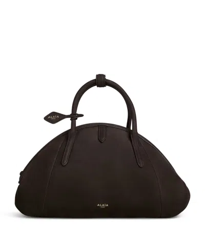 Alaïa Leather Purse Top-handle Bag In Black