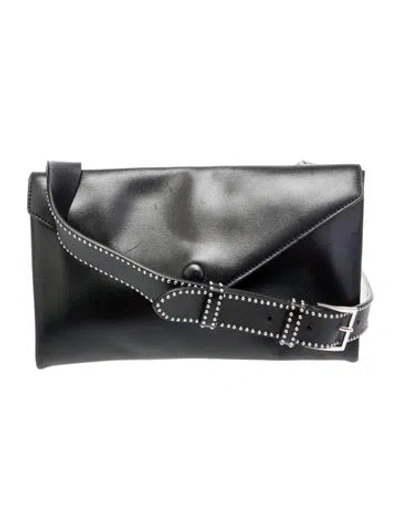 Pre-owned Alaïa Leather Shoulder Bag In Black