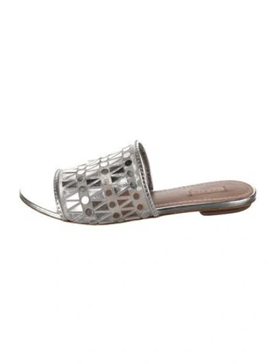 Pre-owned Alaïa Leather Slippers