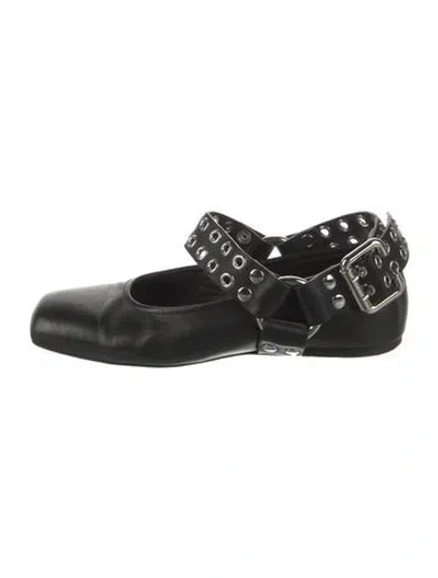 Pre-owned Alaïa Leather Sneakers In Black