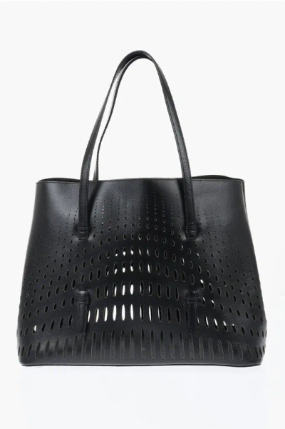 Alaïa Leather Tite Bag With Cutout