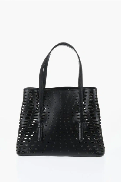 Alaïa Leather Tite Bag With Cutout