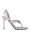 Alaïa Open-heeled And Pin-toed Sandals In Pink