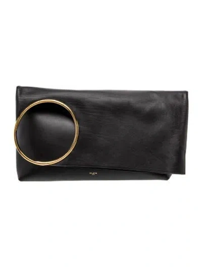 Pre-owned Alaïa Leather Top Handle Bag In Black
