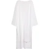 Alaïa Alaia White Caftan With Side Openings In White