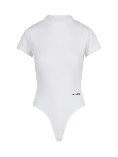 ALAÏA LOGO BODYSUIT