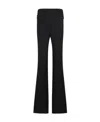 Alaïa Logo Casual Pants In Black