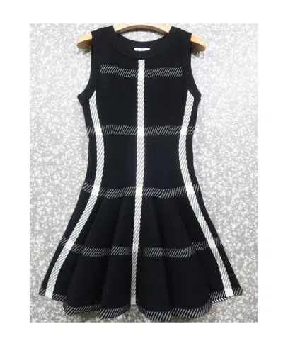 Alaïa Logo Dress In Black