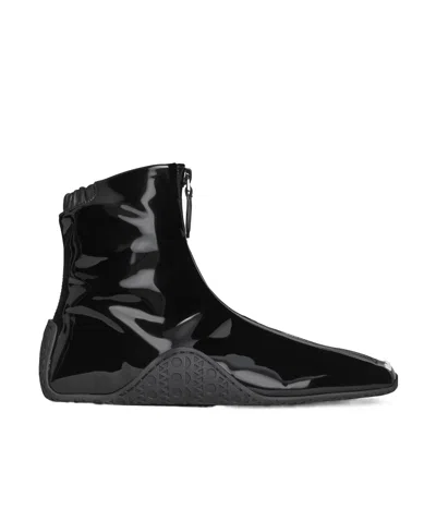 ALAÏA ALAÏA LA ANKLE SNEAKERS