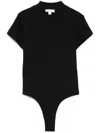 Alaïa Logo-embroidered Bodysuit T-shirt