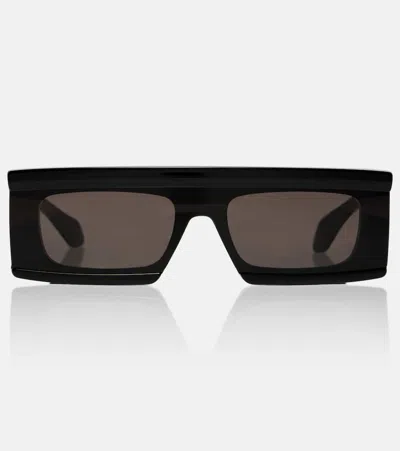 ALAÏA ALAÏA LOGO FLAT-TOP SUNGLASSES