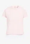 Alaïa Roseclair Zip-back Top For Women In Ss24 Collection In Pink