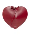 Alaïa Heart-shaped Satchel Bag In Red