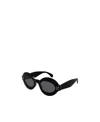 Alaïa Alaia Acetate Black Sunglasses In Black