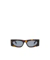 ALAÏA TORTOISESHELL-EFFECT SUNGLASSES