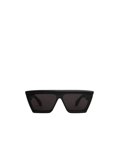 Alaïa Logo-detail Sunglasses In Black