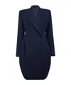Alaïa Tailored Coat Clothing In Blue