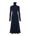Alaïa Long Sleeve Dress In Black