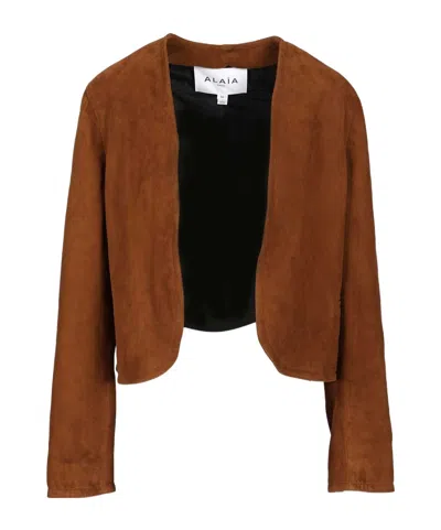 ALAÏA ALAÏA LONG SLEEVED BLAZER