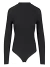 Alaïa Mock-neck Long Sleeve Bodysuit