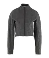 Alaïa Long-sleeved Casual Jacket In Black