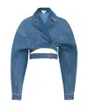 Alaïa Crossover Jacket In Blue