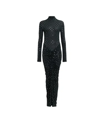 ALAÏA LONG-SLEEVED DRESS