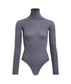 Alaïa Long-sleeved Jumpsuit In Gray