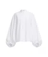 Alaïa Baloon Shirt In White