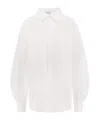 Alaïa Baloon Shirt In White