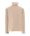 Alaïa Long-sleeved T-shirt In Nude