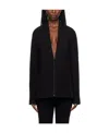 Alaïa Black Zip Jacket In Black