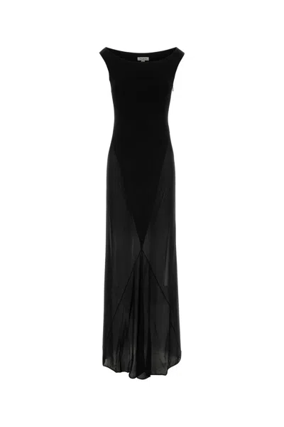 Alaïa Alaia Long T-shirt Dress In Black