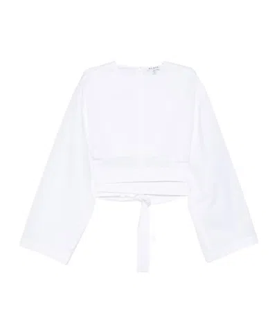 Alaïa Long-sleeve T-shirt In White