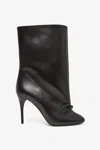Alaïa Low Black Leather Boots